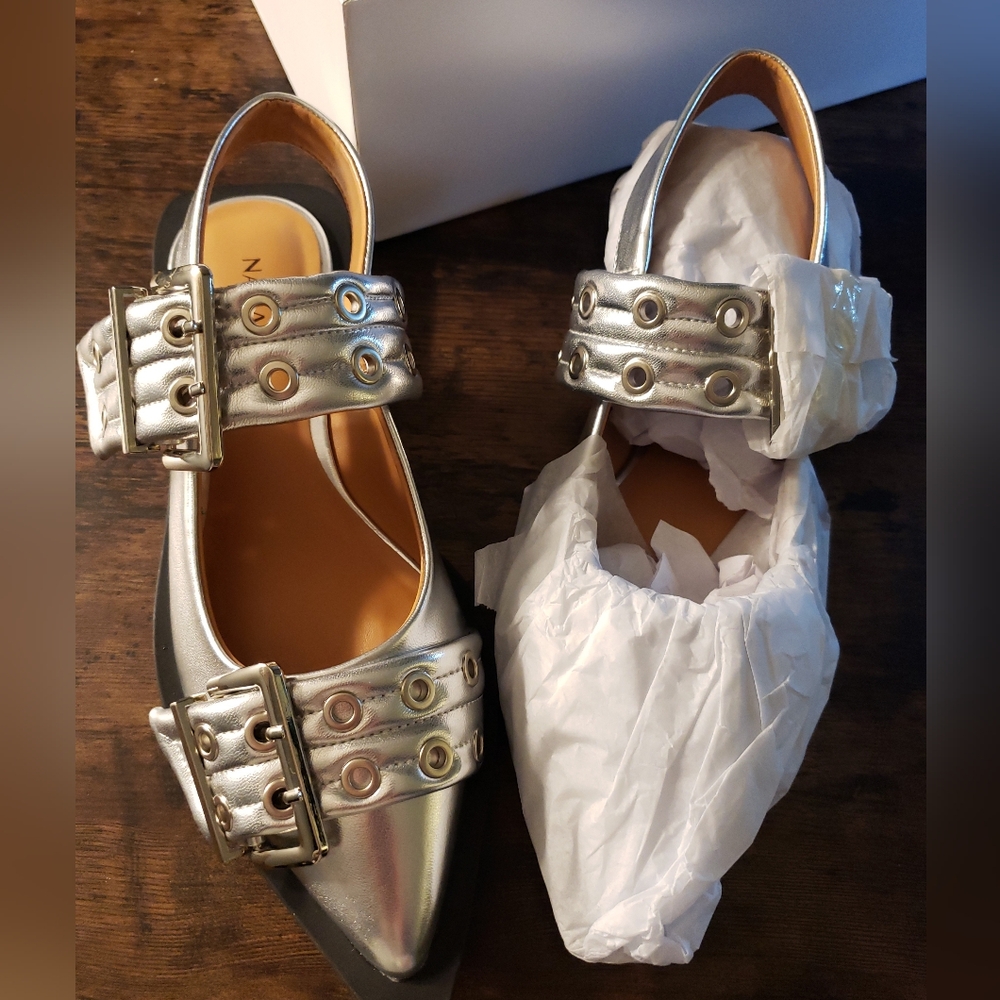 🔥NACARAT🔥 Double Strap Ballet Flat/NIB